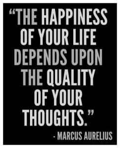 The quality of your thought etc